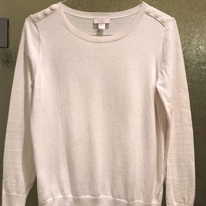 Cream sweater